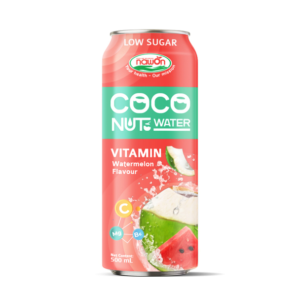 Nước dừa vitamin hương dưa hấu - Nước Giải Khát Nawon - Công Ty TNHH Thực Phẩm Và Nước Giải Khát Nawon